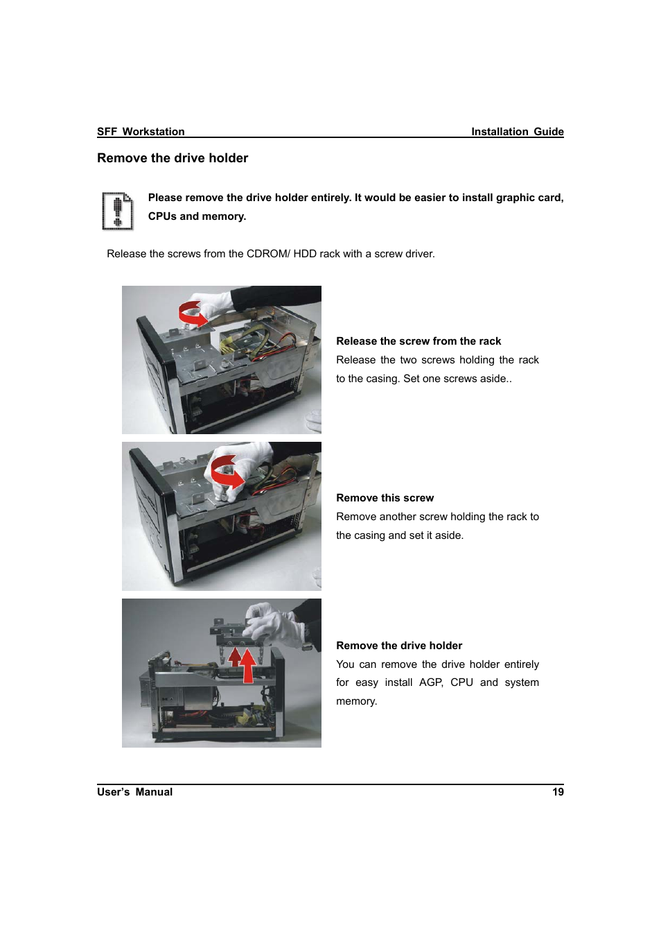 IBM Dual AMD OpteronTM SFF Barebone ZMAXdp User Manual | Page 19 / 81