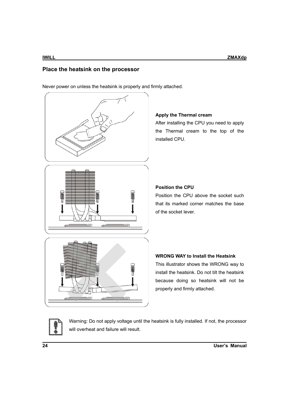 IBM Dual AMD OpteronTM SFF Barebone ZMAXdp User Manual | Page 24 / 81