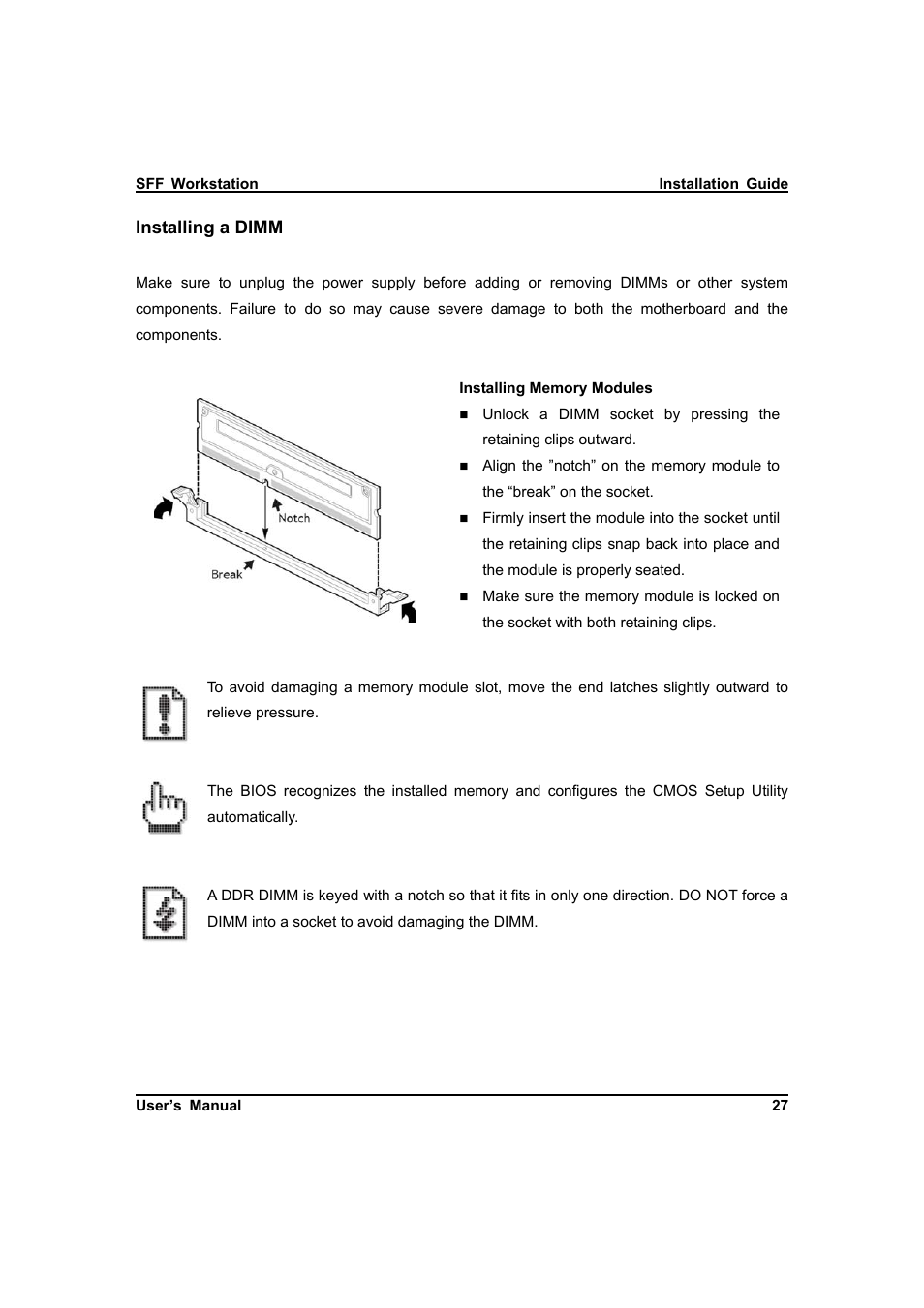 IBM Dual AMD OpteronTM SFF Barebone ZMAXdp User Manual | Page 27 / 81