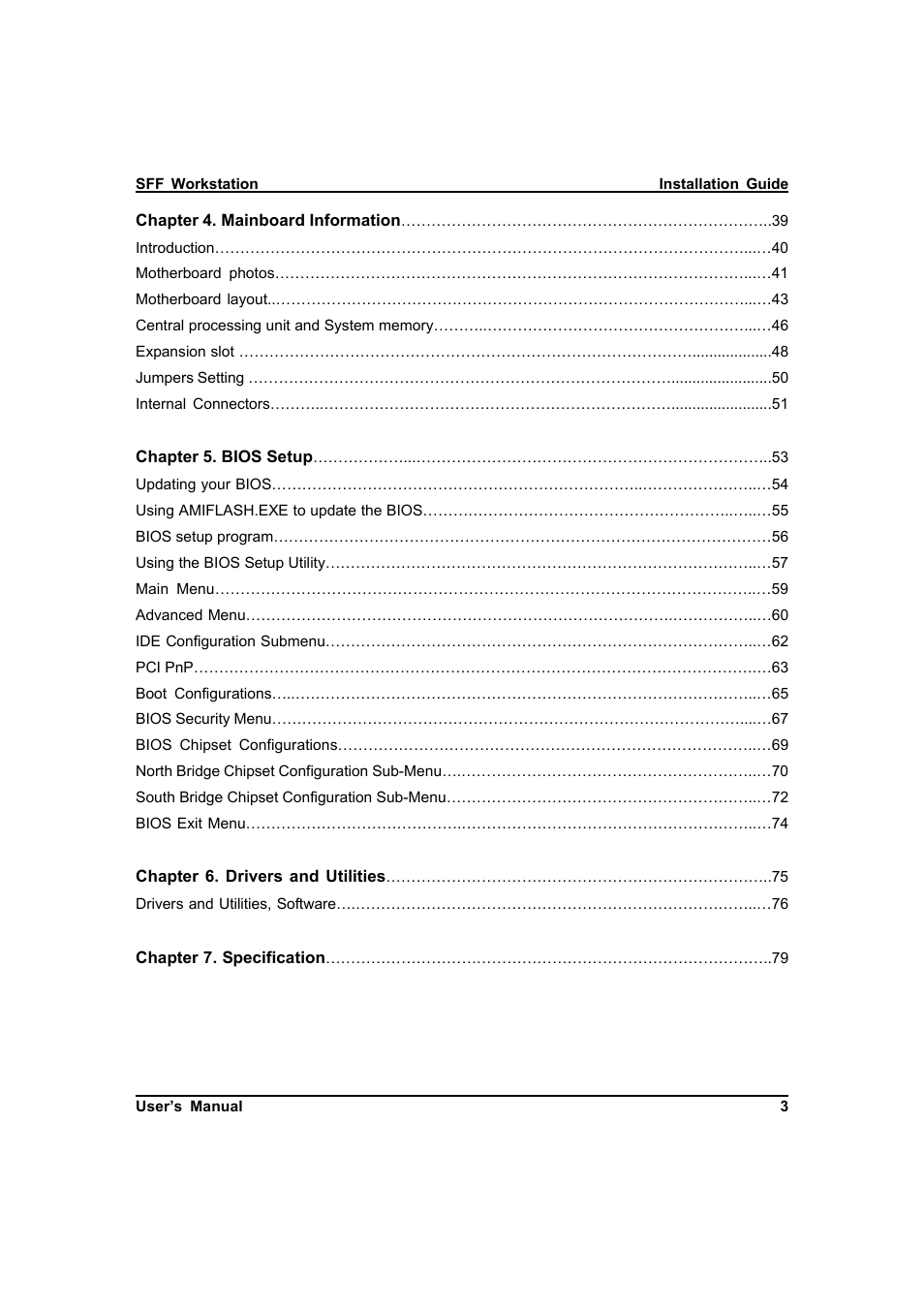 IBM Dual AMD OpteronTM SFF Barebone ZMAXdp User Manual | Page 3 / 81