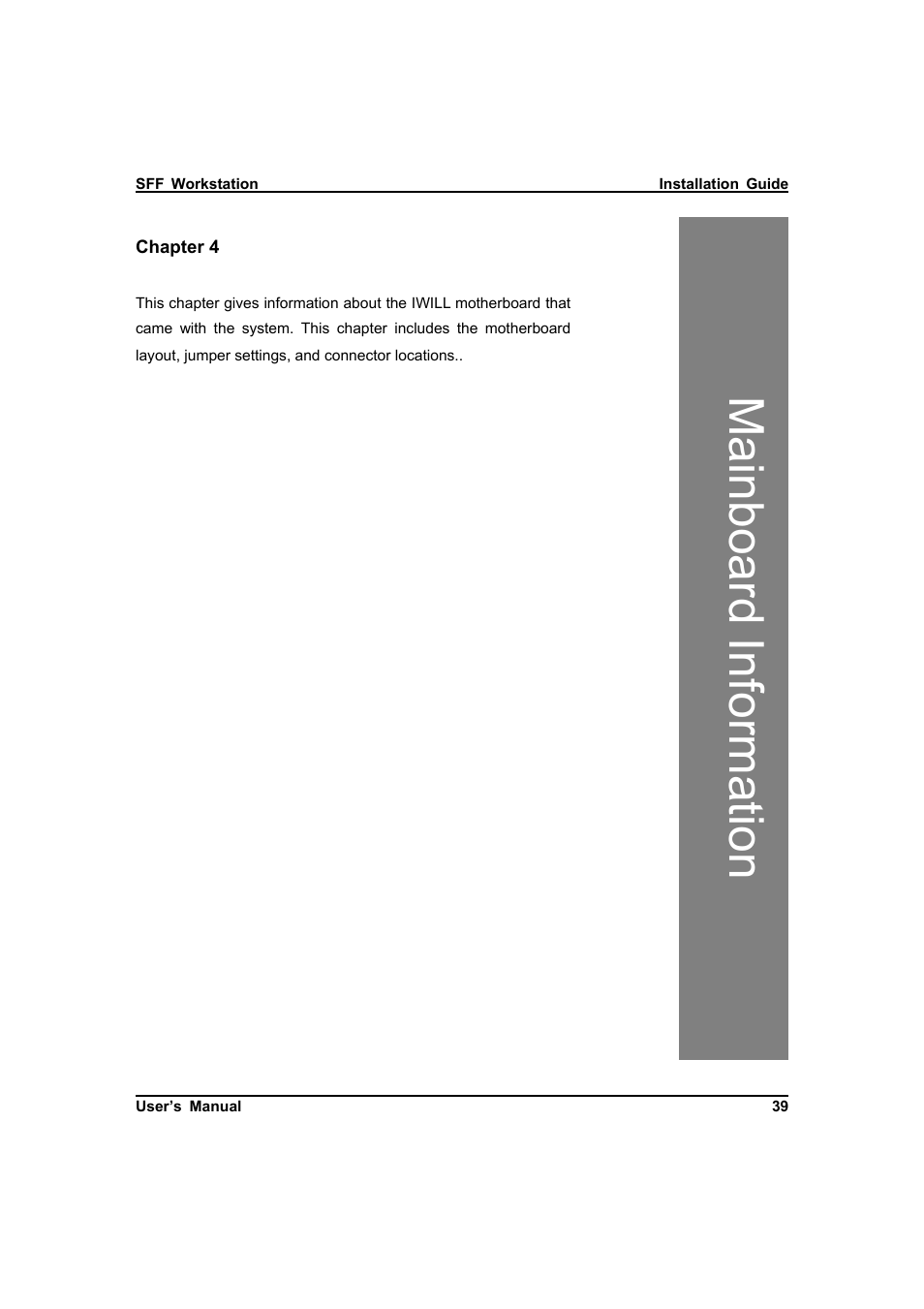 Mainboard information | IBM Dual AMD OpteronTM SFF Barebone ZMAXdp User Manual | Page 39 / 81