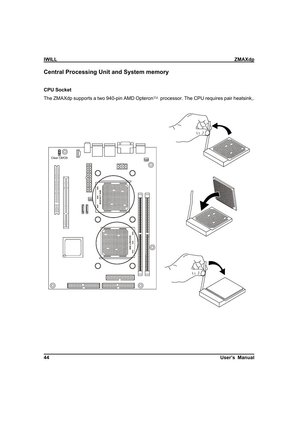 IBM Dual AMD OpteronTM SFF Barebone ZMAXdp User Manual | Page 44 / 81