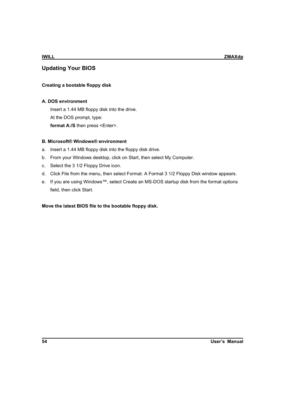 IBM Dual AMD OpteronTM SFF Barebone ZMAXdp User Manual | Page 54 / 81