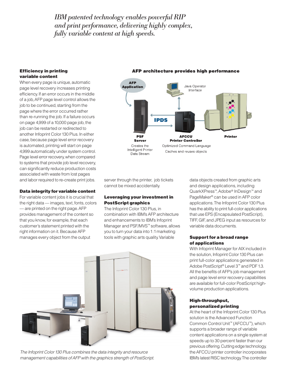 IBM 130 Plus User Manual | Page 2 / 5