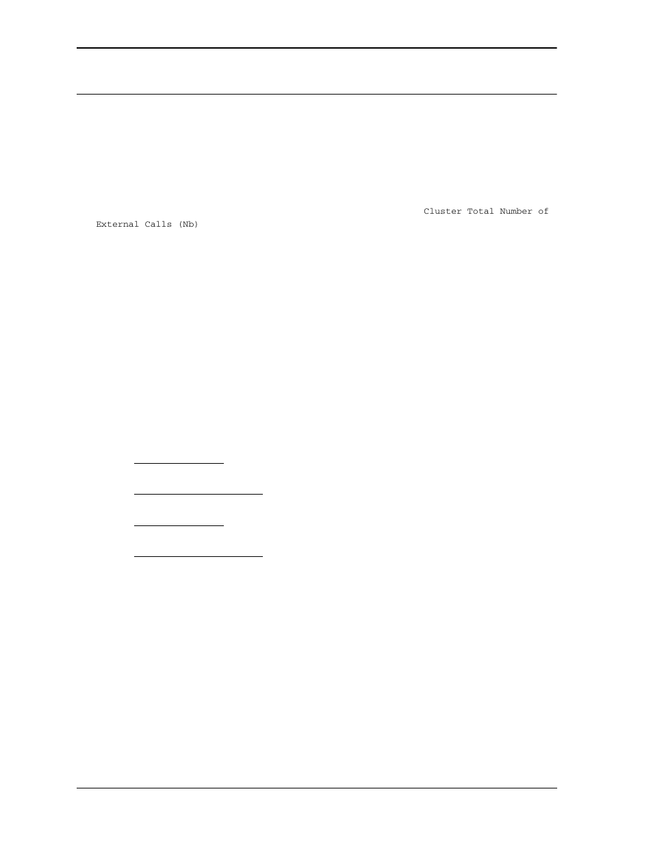 Cluster total number of company calls (nb) | IBM NETCOOL 4.3-W User Manual | Page 259 / 516