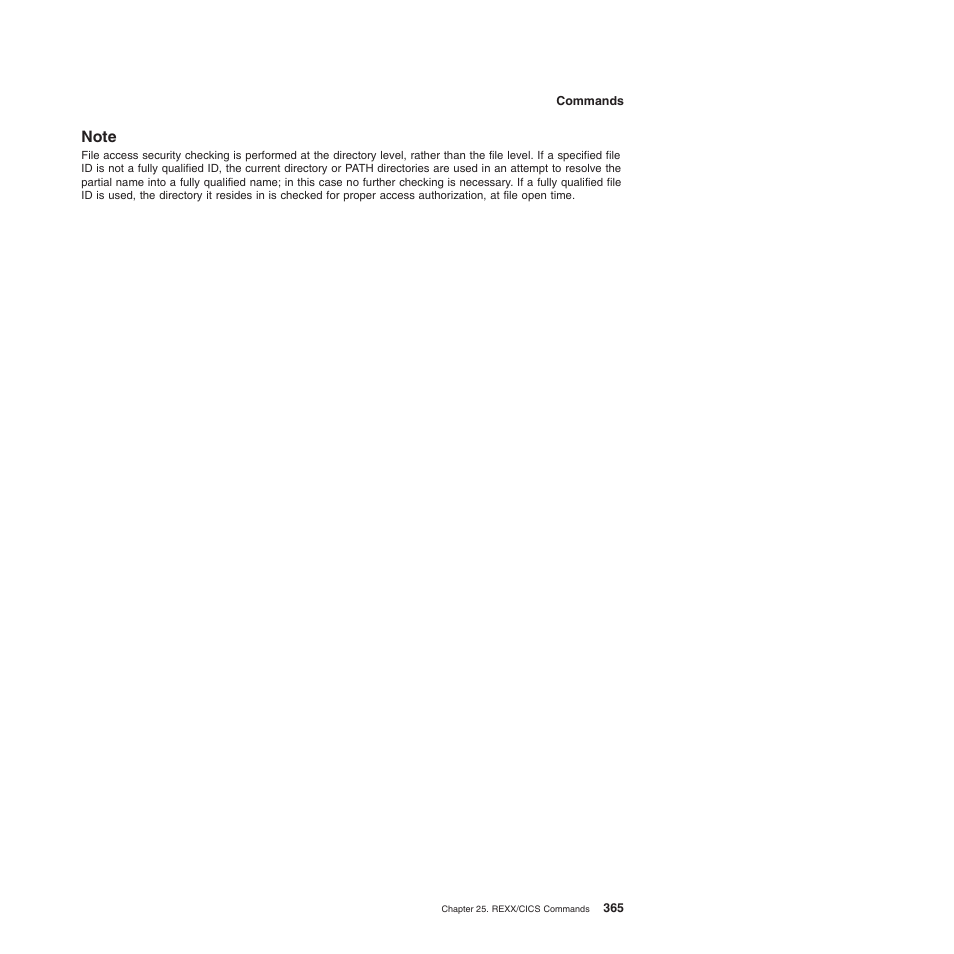 Note | IBM SC34-5764-01 User Manual | Page 387 / 481