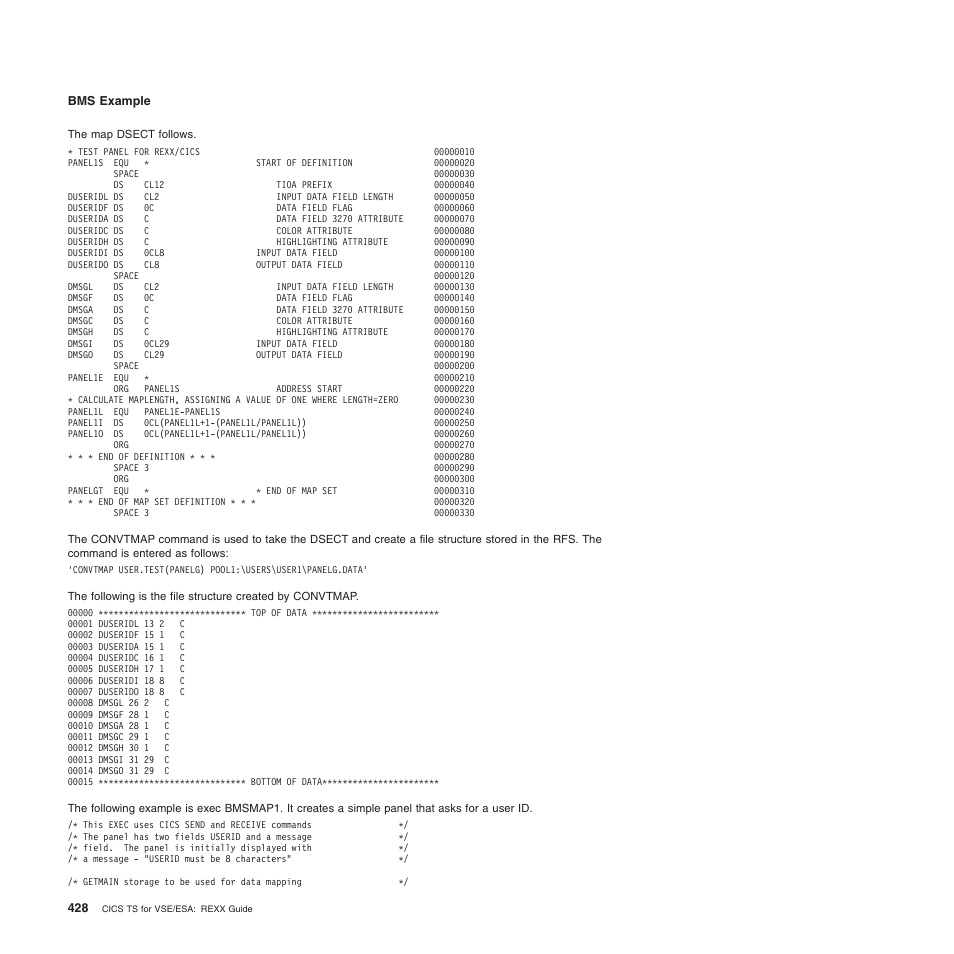 IBM SC34-5764-01 User Manual | Page 450 / 481