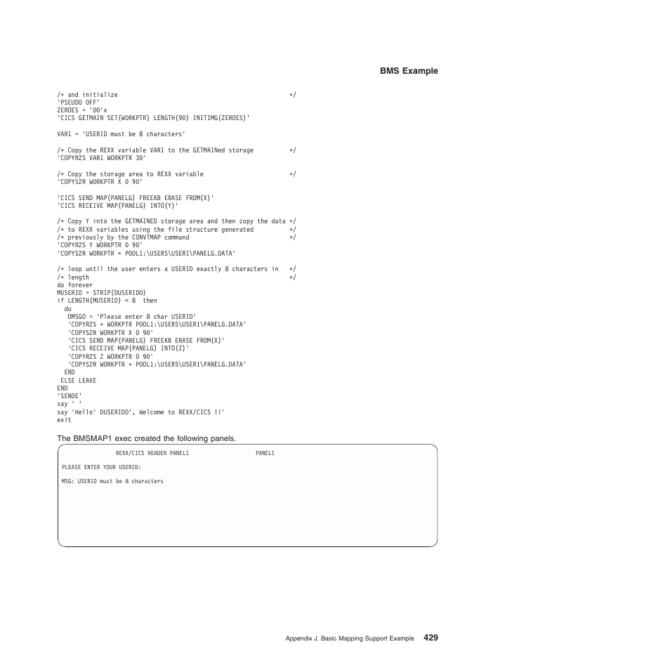 IBM SC34-5764-01 User Manual | Page 451 / 481