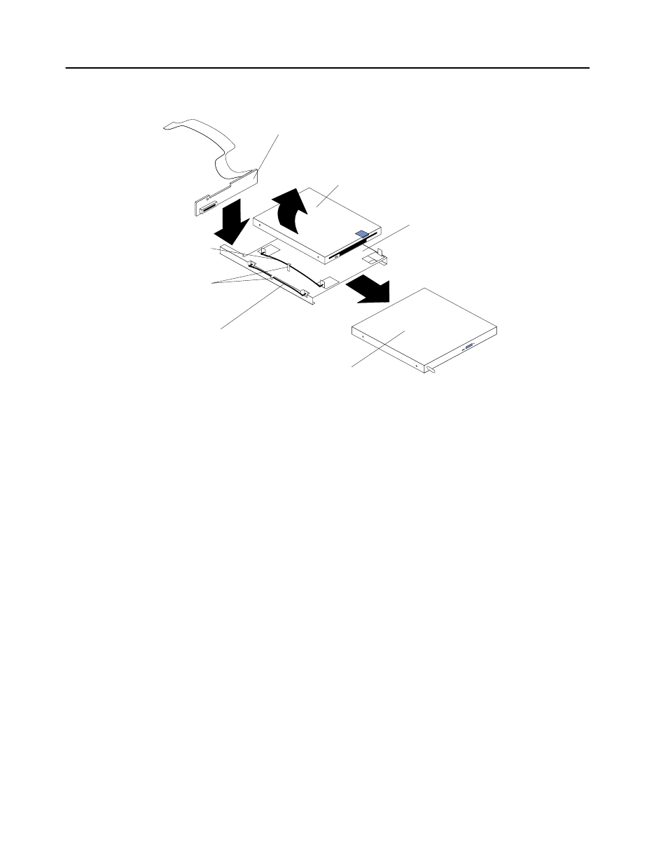 Diskette/cd-rom drive bracket | IBM xSeries 330 User Manual | Page 86 / 158