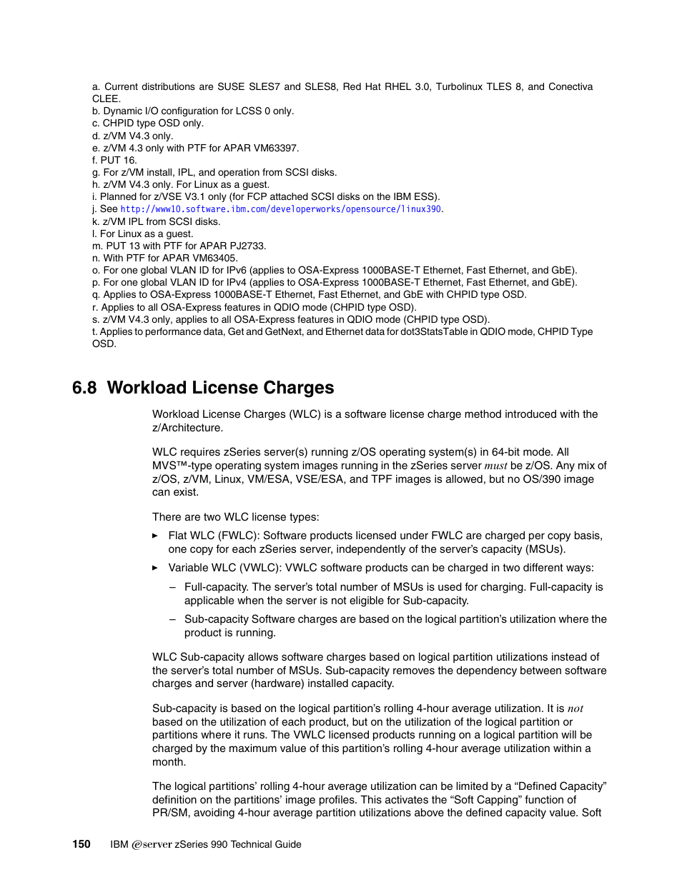 8 workload license charges | IBM 990 User Manual | Page 162 / 284