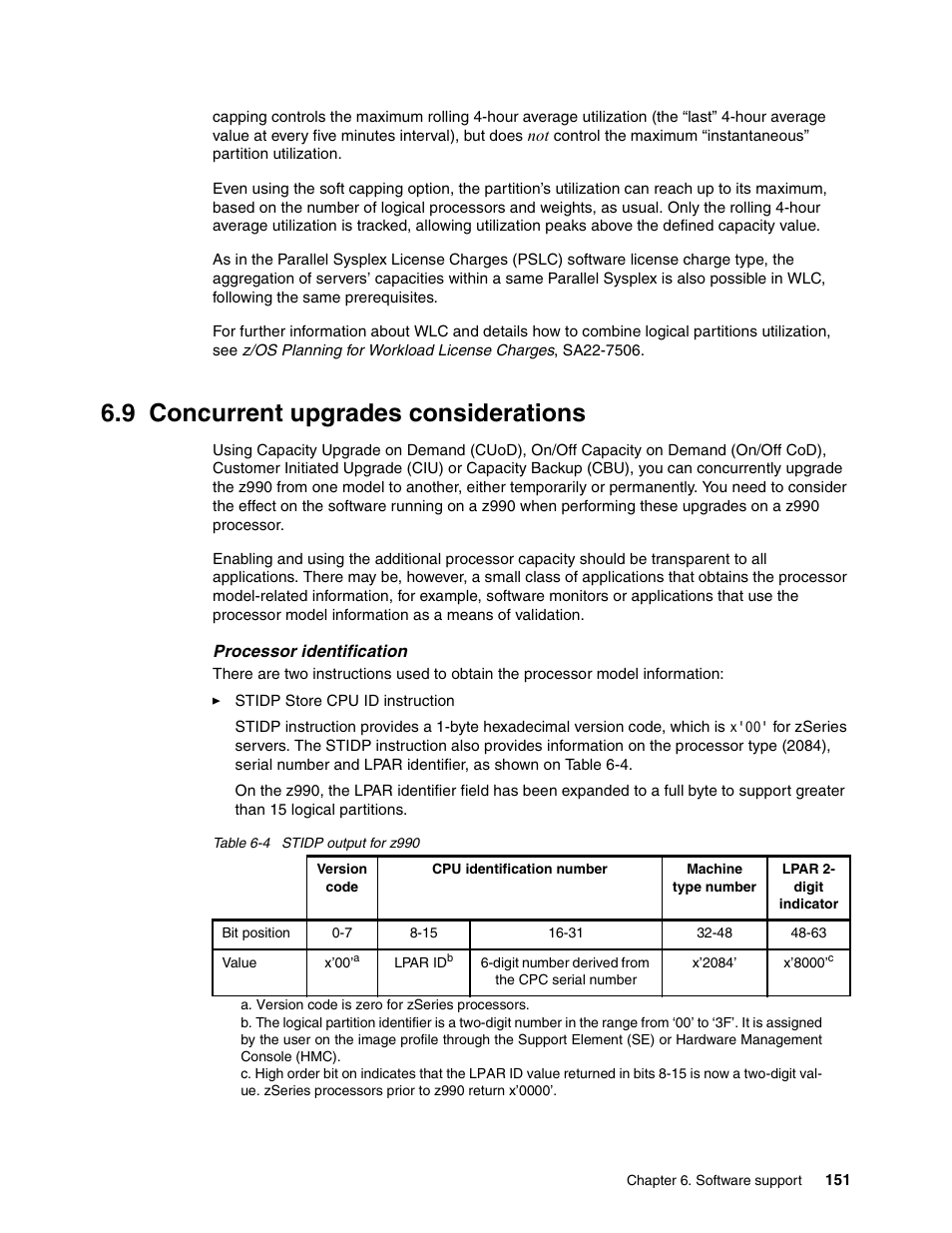 9 concurrent upgrades considerations | IBM 990 User Manual | Page 163 / 284