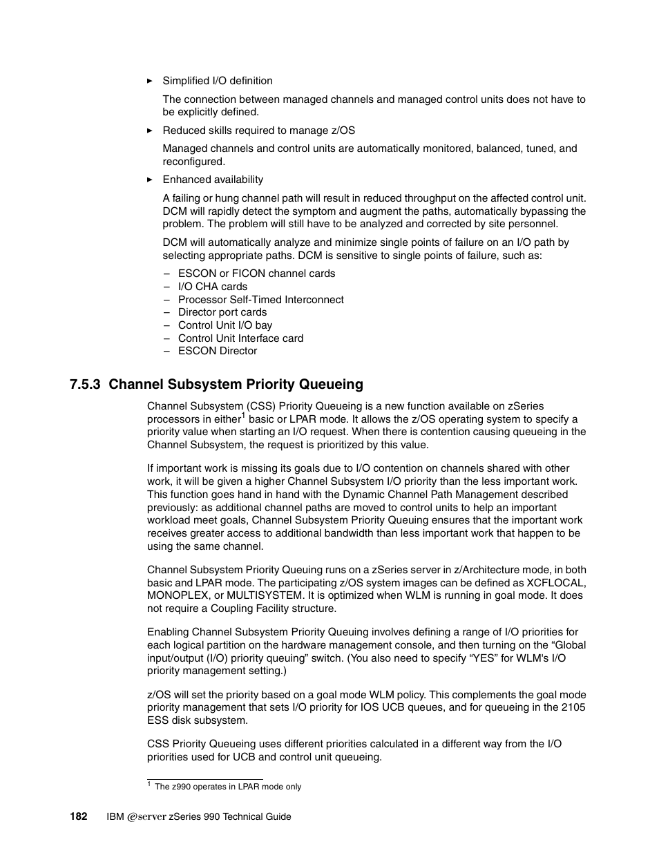 3 channel subsystem priority queueing | IBM 990 User Manual | Page 194 / 284