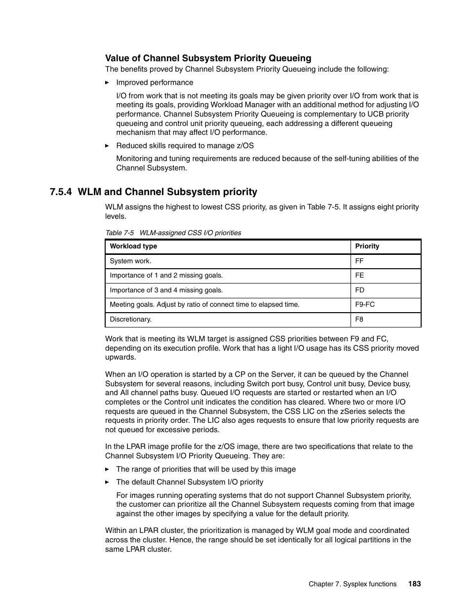 4 wlm and channel subsystem priority | IBM 990 User Manual | Page 195 / 284