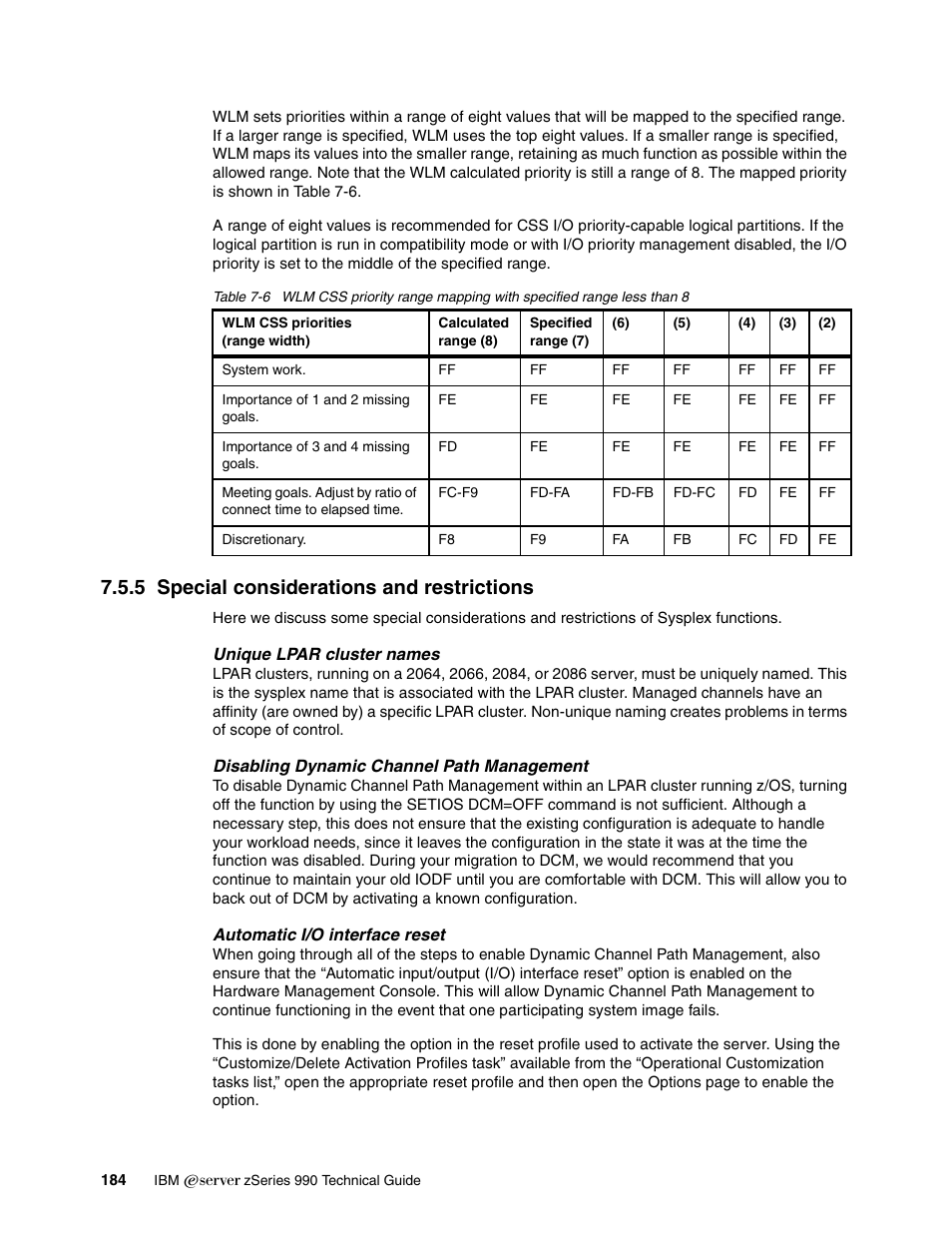 5 special considerations and restrictions | IBM 990 User Manual | Page 196 / 284