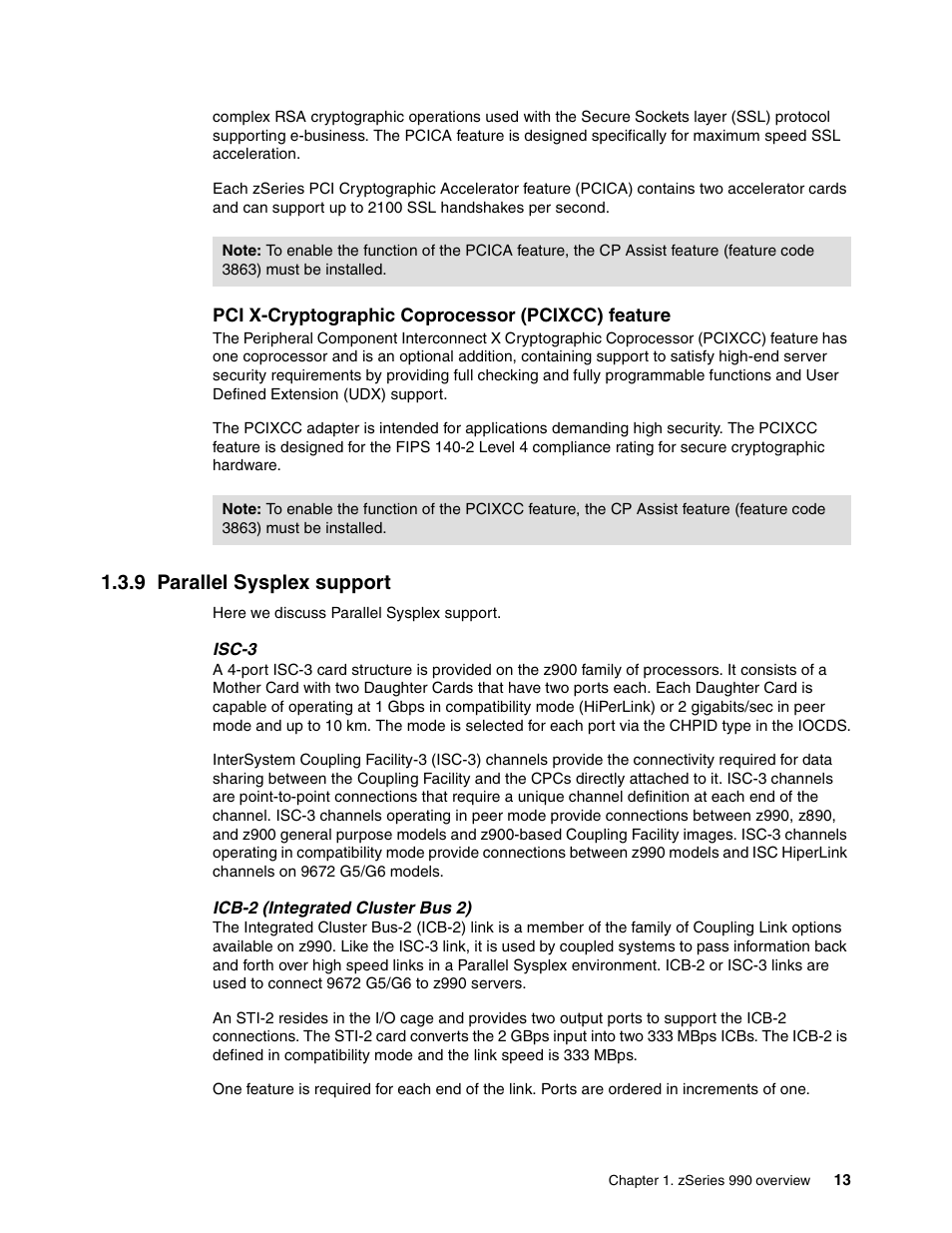 9 parallel sysplex support | IBM 990 User Manual | Page 25 / 284