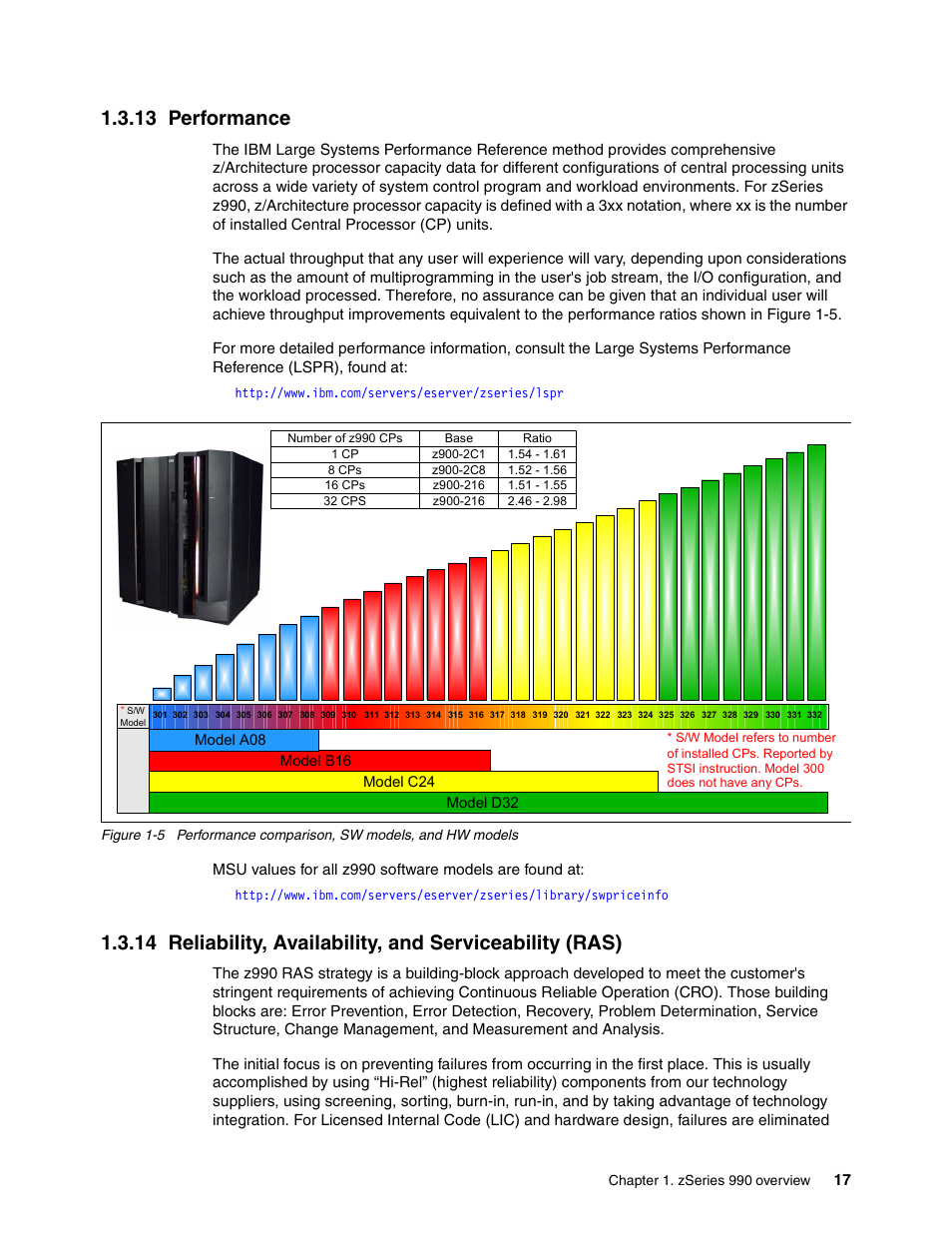 13 performance | IBM 990 User Manual | Page 29 / 284