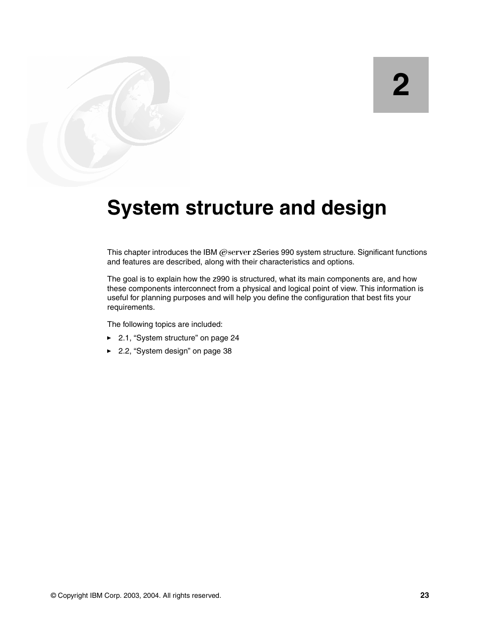 Chapter 2. system structure and design, System structure and design | IBM 990 User Manual | Page 35 / 284