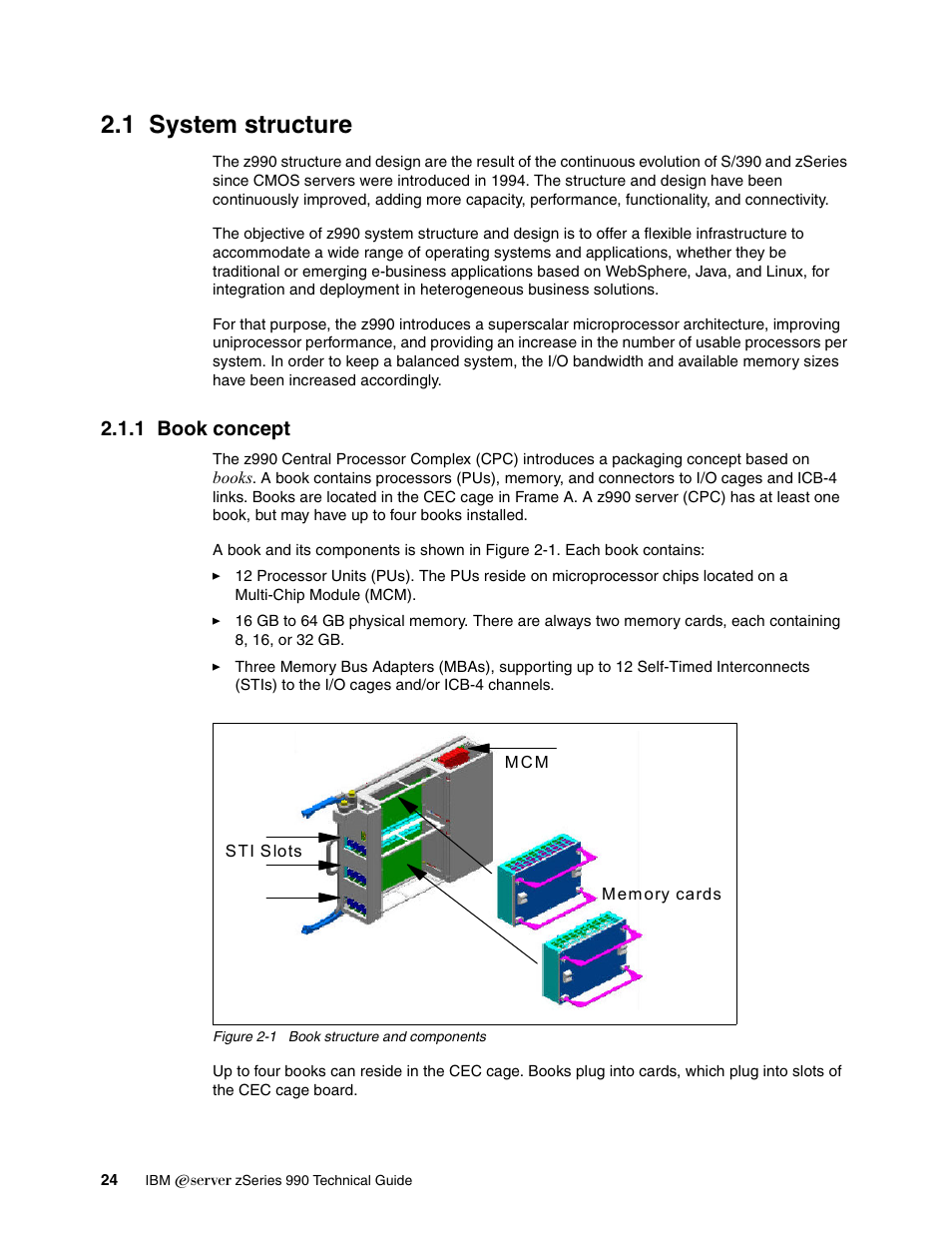 1 system structure, 1 book concept | IBM 990 User Manual | Page 36 / 284