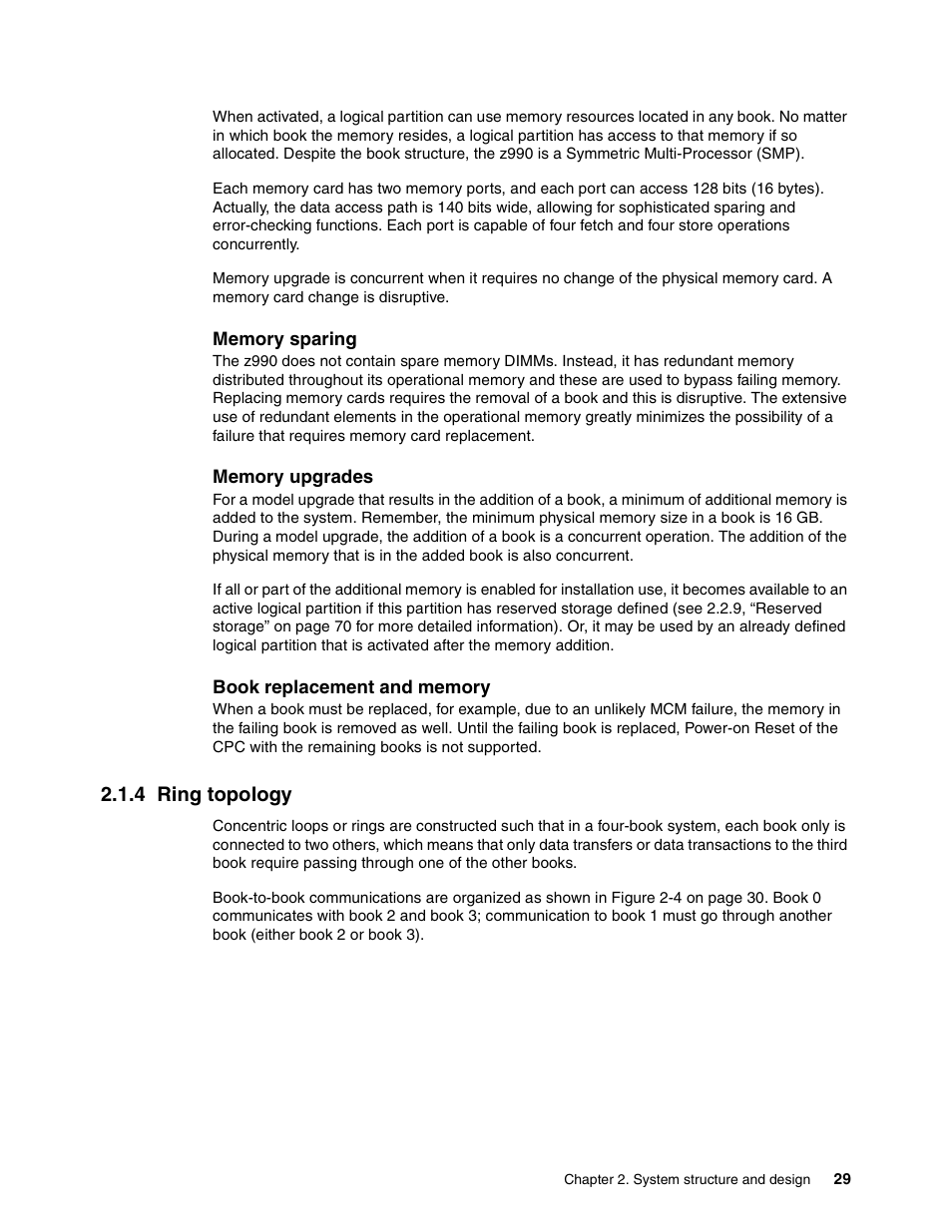 4 ring topology | IBM 990 User Manual | Page 41 / 284