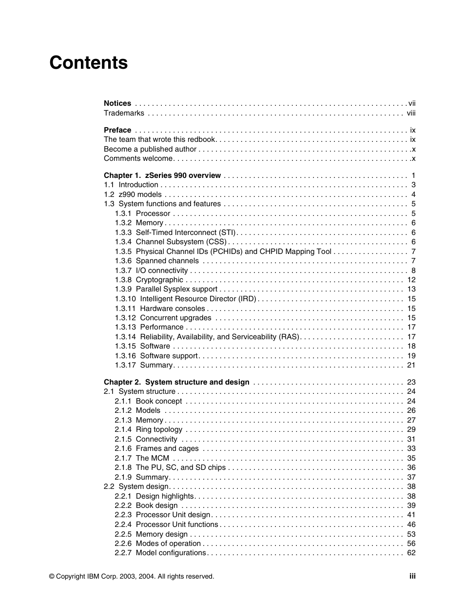 IBM 990 User Manual | Page 5 / 284