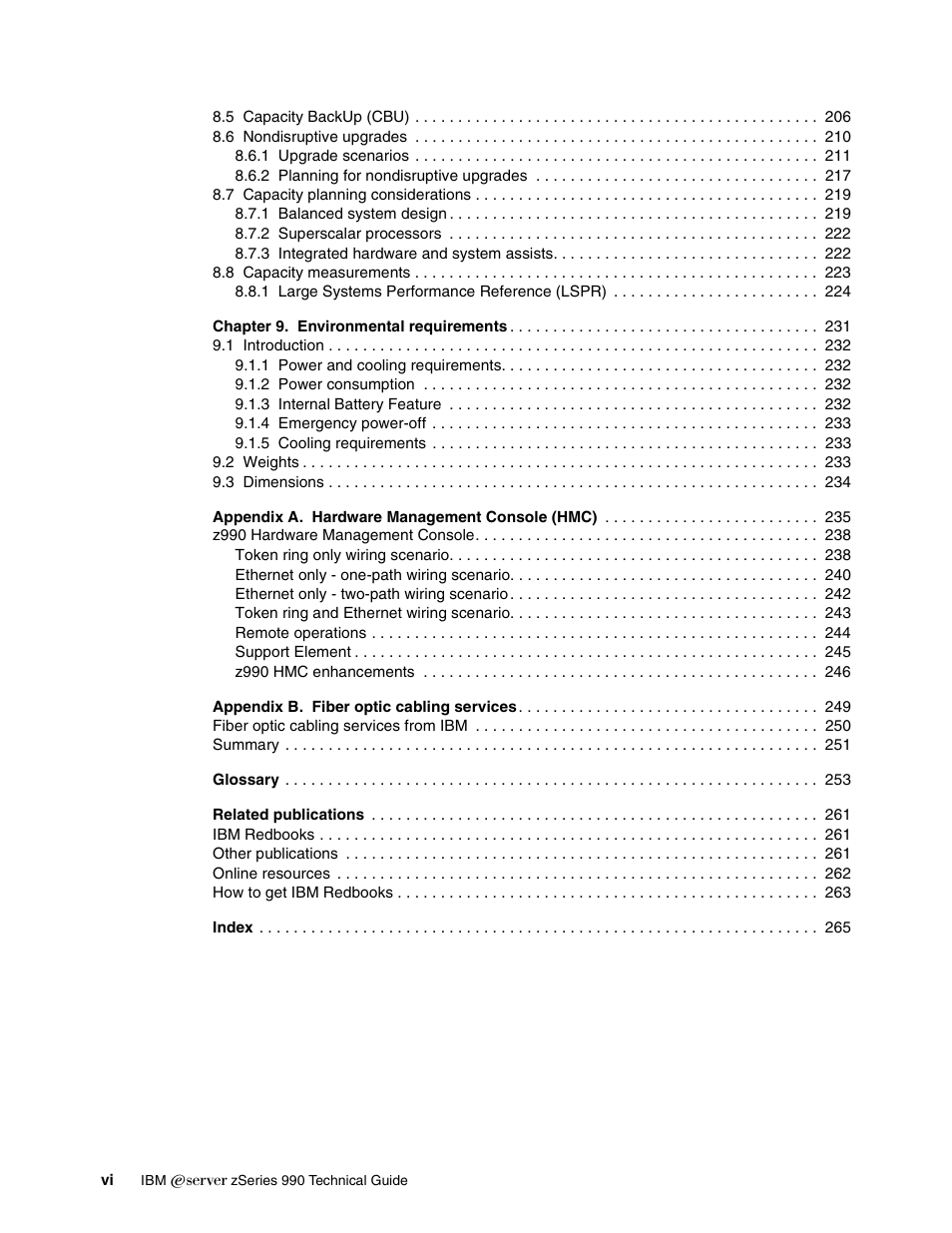 IBM 990 User Manual | Page 8 / 284