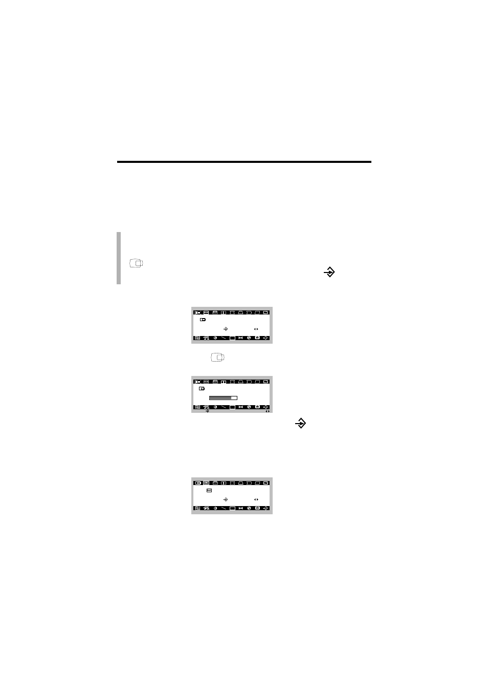 On screen display (osd) control adjustment, The osd system should look like | IBM E74M User Manual | Page 12 / 37