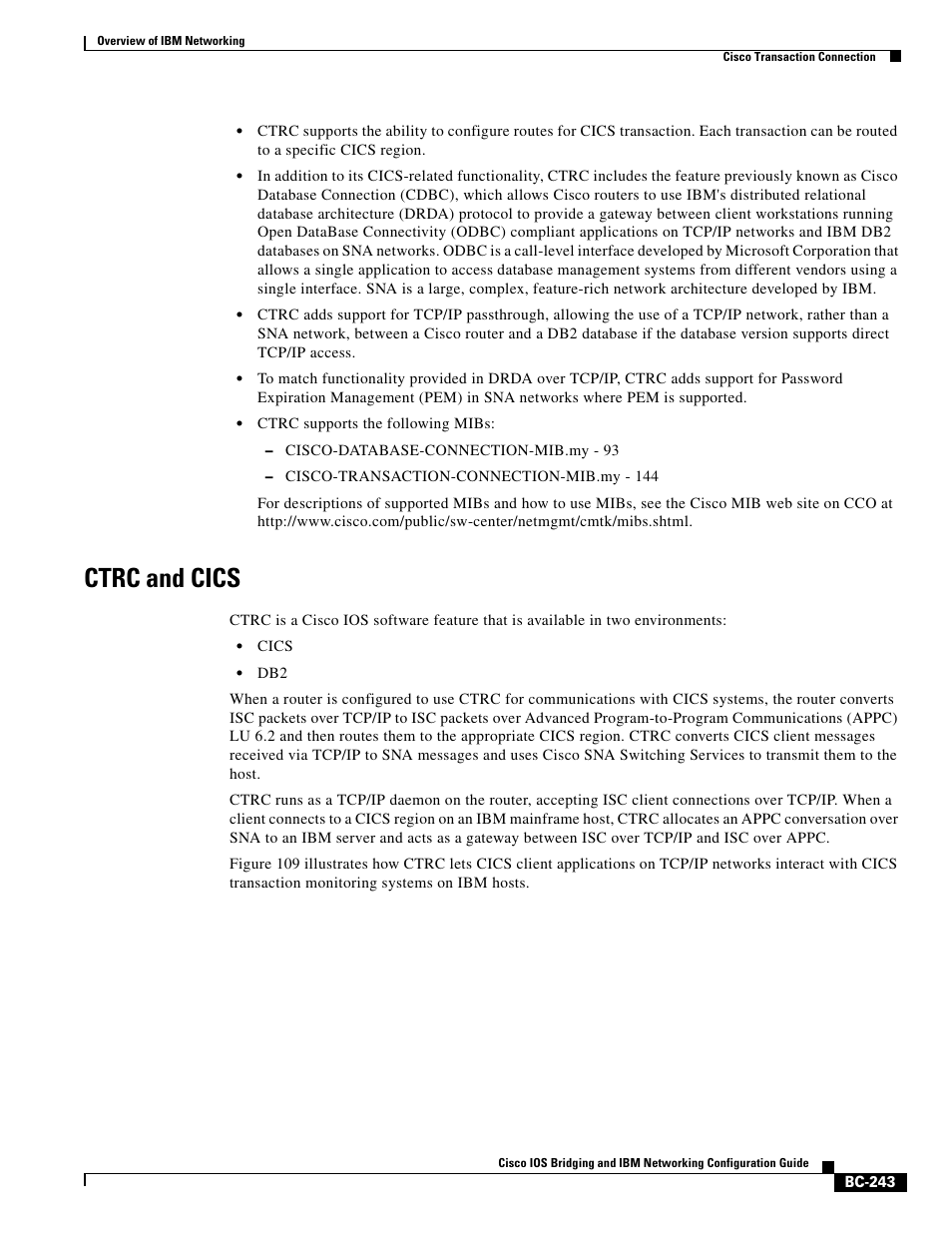 Ctrc and cics | IBM BC-203 User Manual | Page 41 / 52