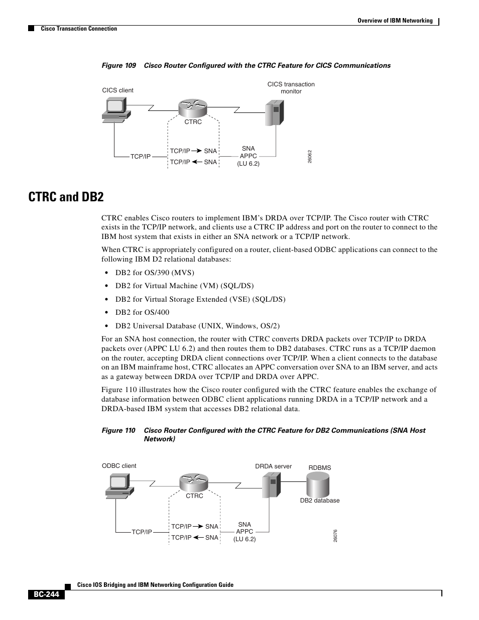 Ctrc and db2 | IBM BC-203 User Manual | Page 42 / 52