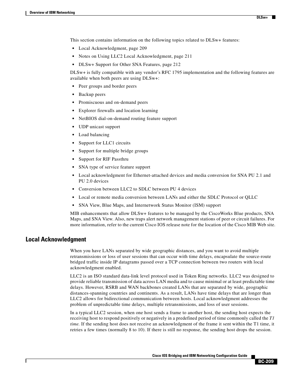 Local acknowledgment | IBM BC-203 User Manual | Page 7 / 52