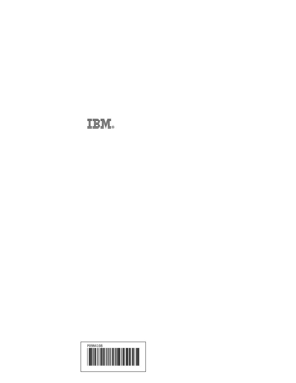 IBM P09N4108 User Manual | Page 34 / 34