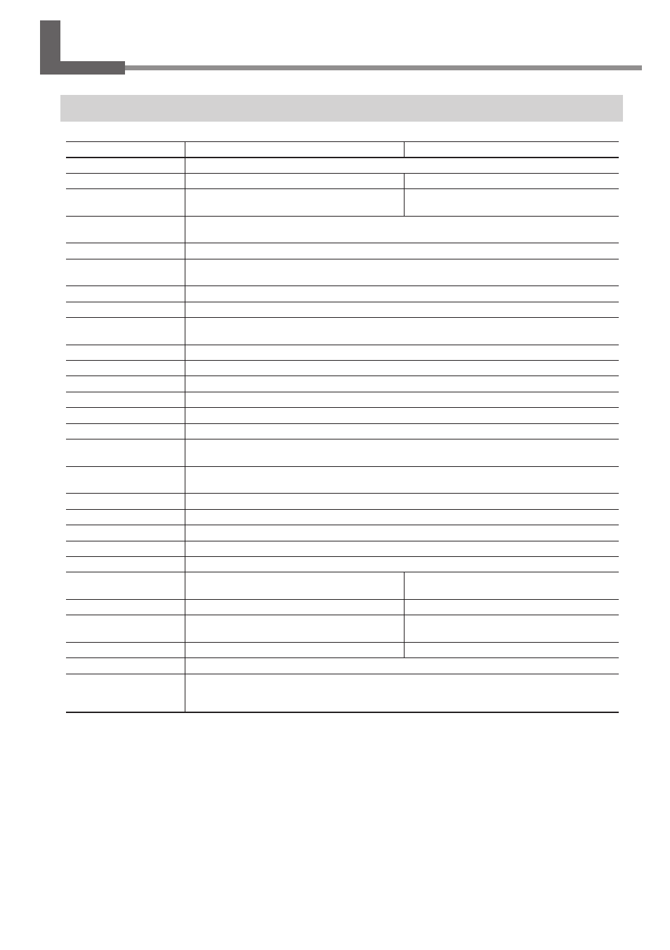 6. specifications, Main unit specifications | IBM EGX-400 User Manual | Page 145 / 149