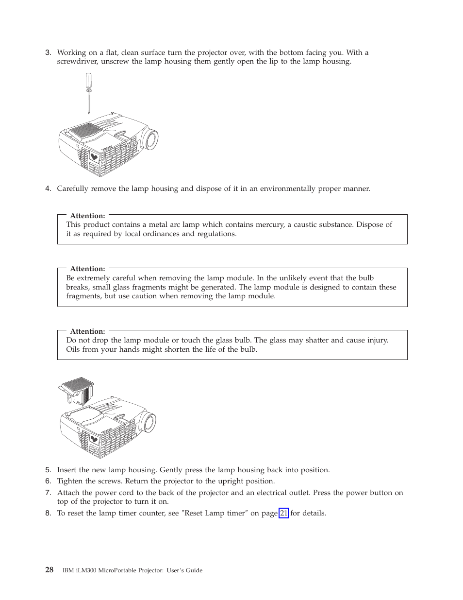 IBM MICROPORTABLE ILM300 User Manual | Page 38 / 66