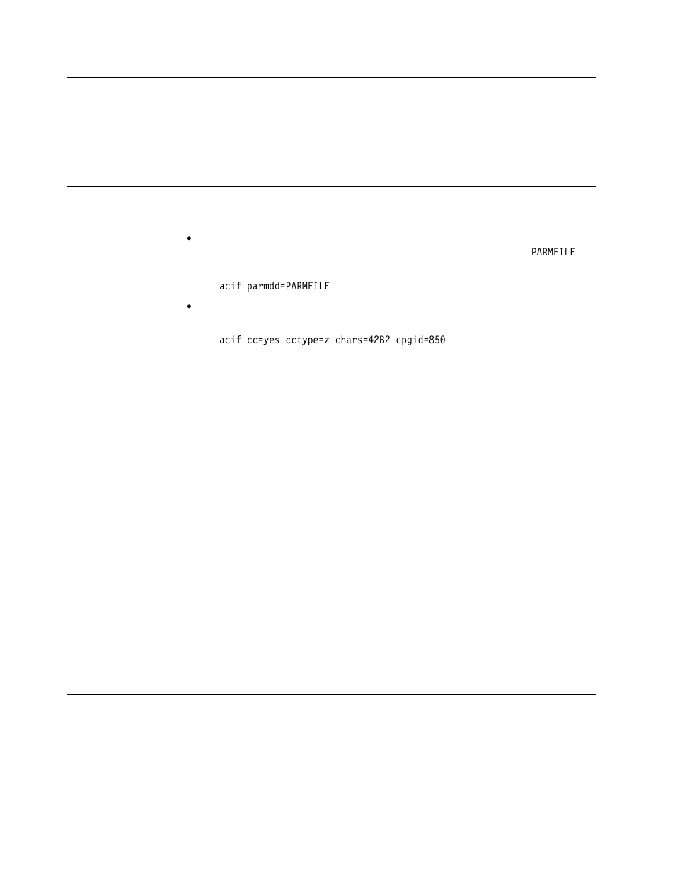 Running the acif job, Acif output, Concatenating acif output files | IBM S544-5285-01 User Manual | Page 82 / 255