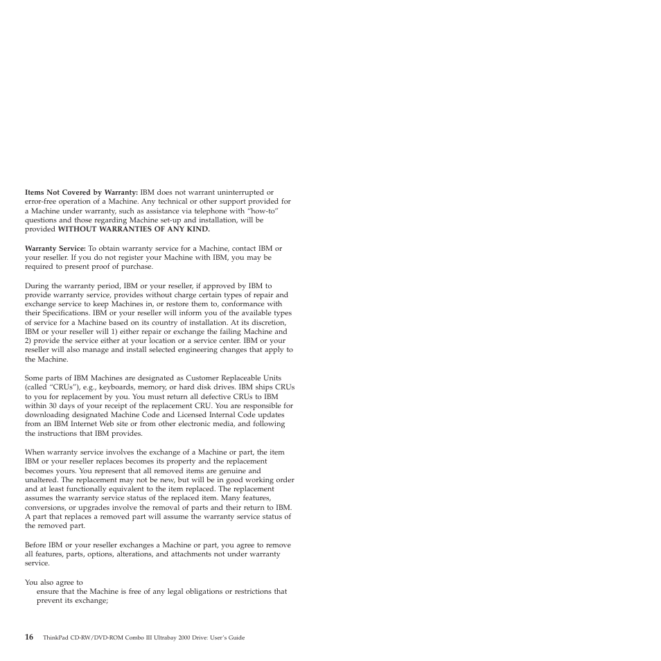 IBM ThinkPad 22P6982 User Manual | Page 24 / 42