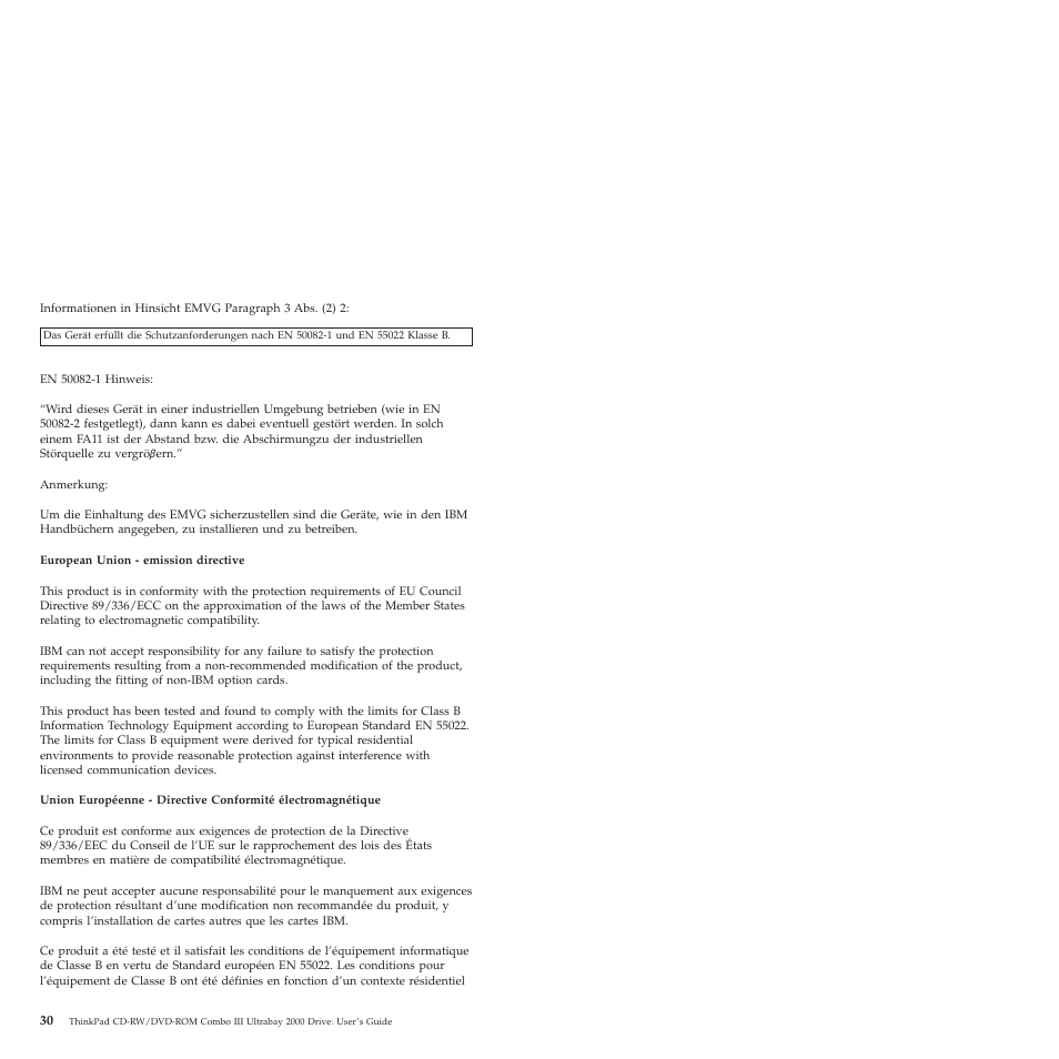 IBM ThinkPad 22P6982 User Manual | Page 38 / 42