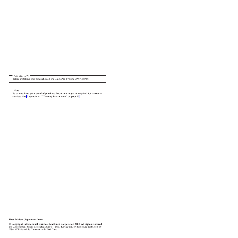 IBM ThinkPad 22P6982 User Manual | Page 4 / 42
