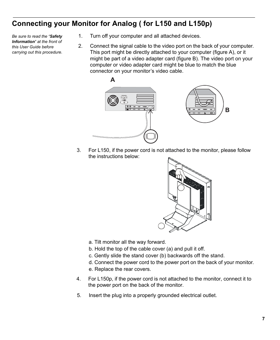 IBM 150P User Manual | Page 9 / 35