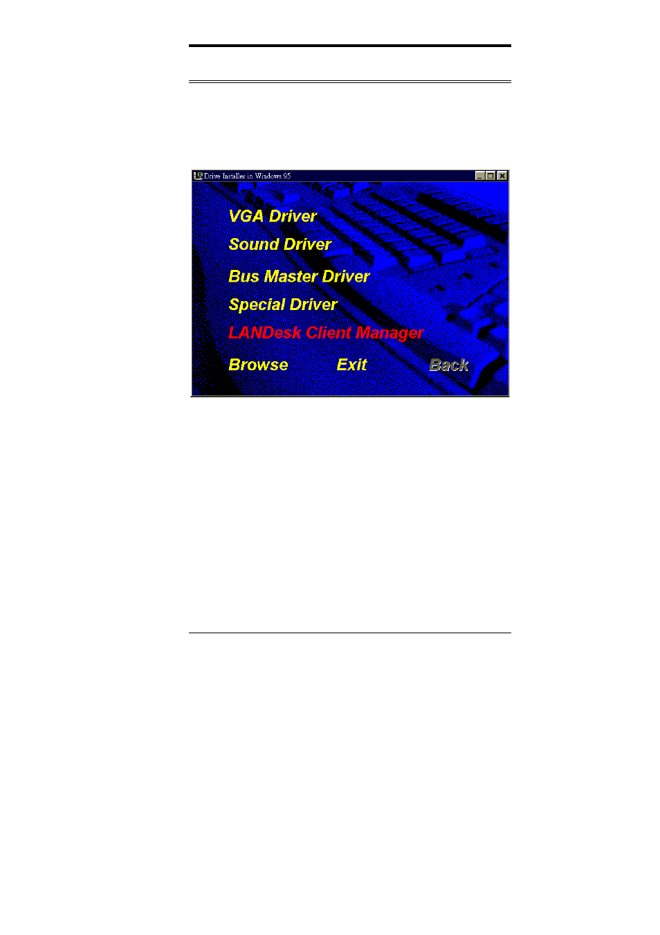 Installation | IBM CI5VGM Series User Manual | Page 111 / 134