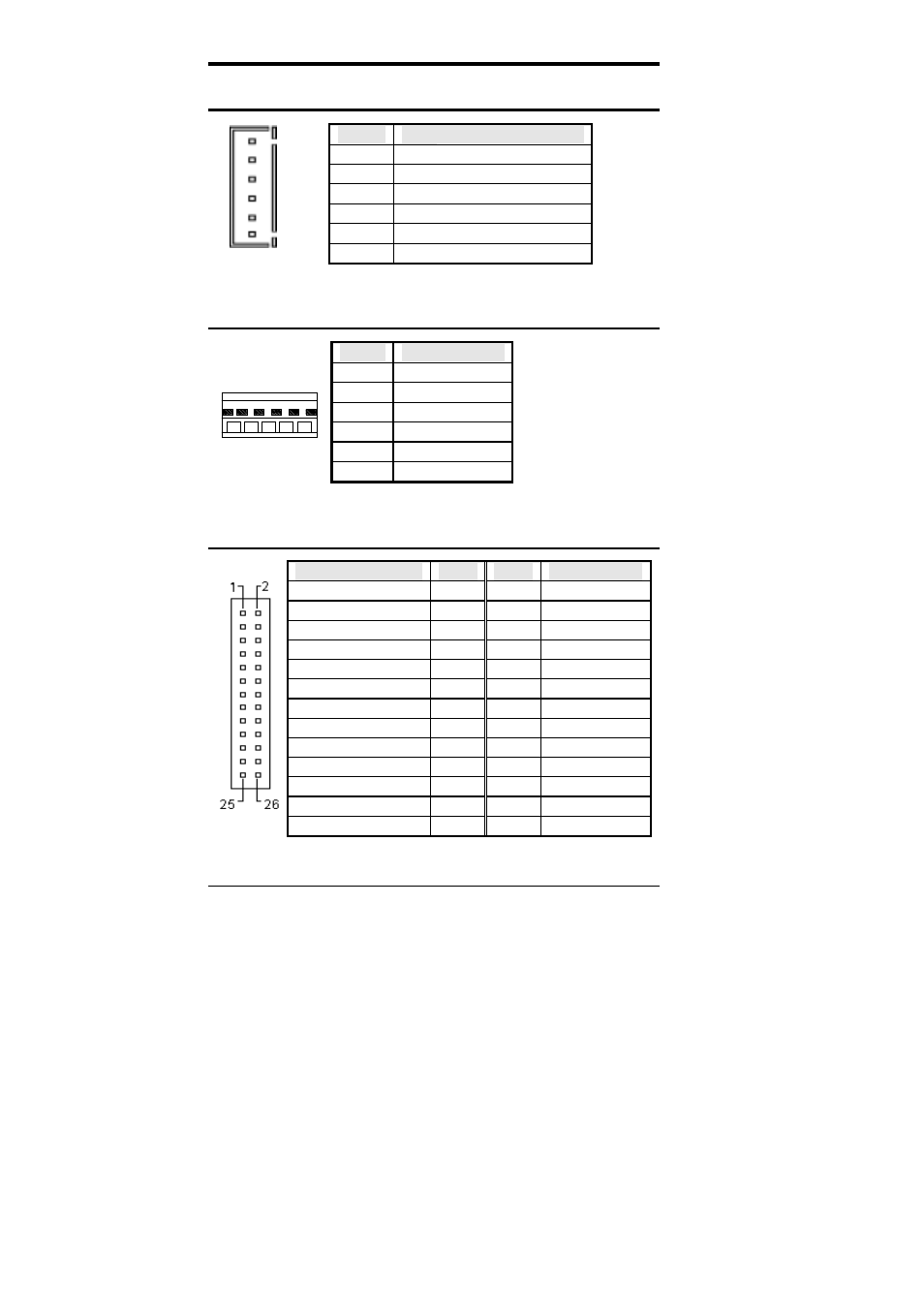 J3: external atx power connector, J18: at power connector, J4: audio i/o connector (optional) | IBM CI5VGM Series User Manual | Page 32 / 134