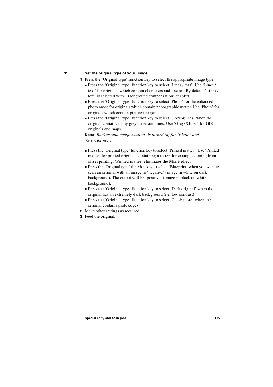 IBM Oce TDS800 User Manual | Page 105 / 281