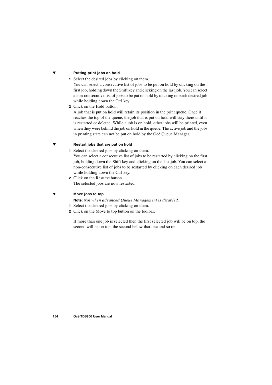 IBM Oce TDS800 User Manual | Page 154 / 281