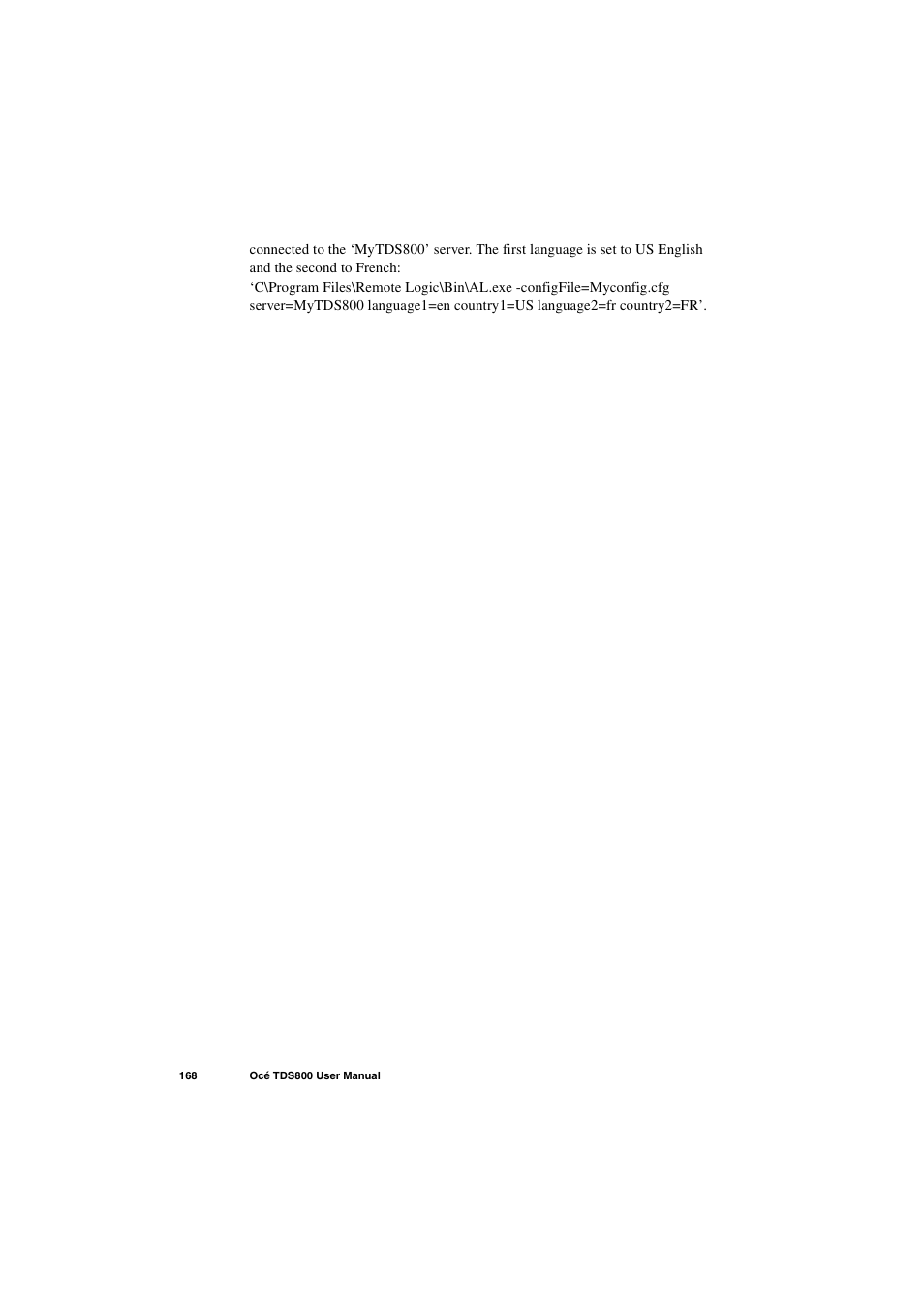 IBM Oce TDS800 User Manual | Page 168 / 281