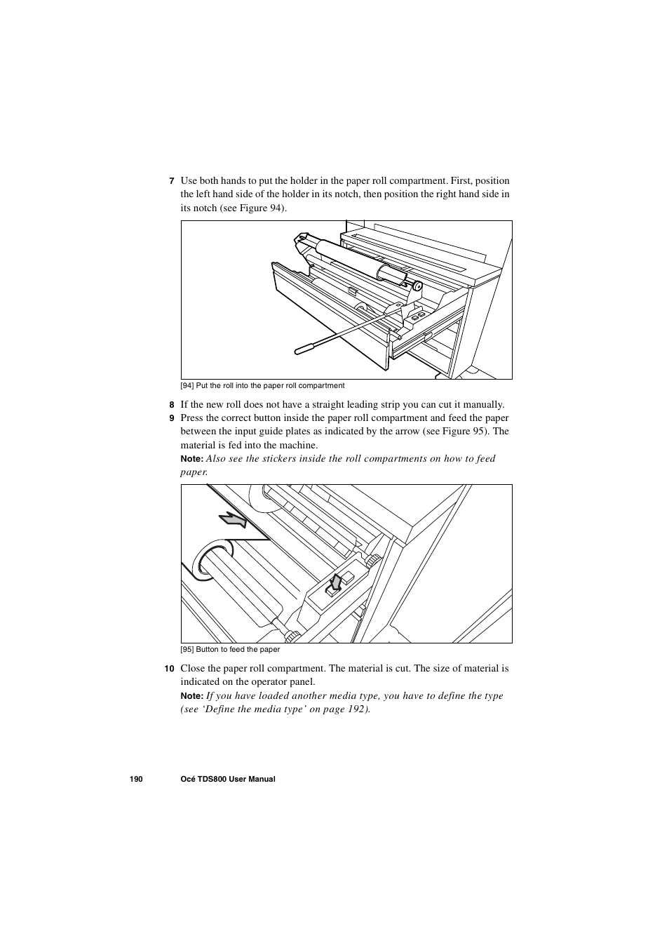 IBM Oce TDS800 User Manual | Page 190 / 281