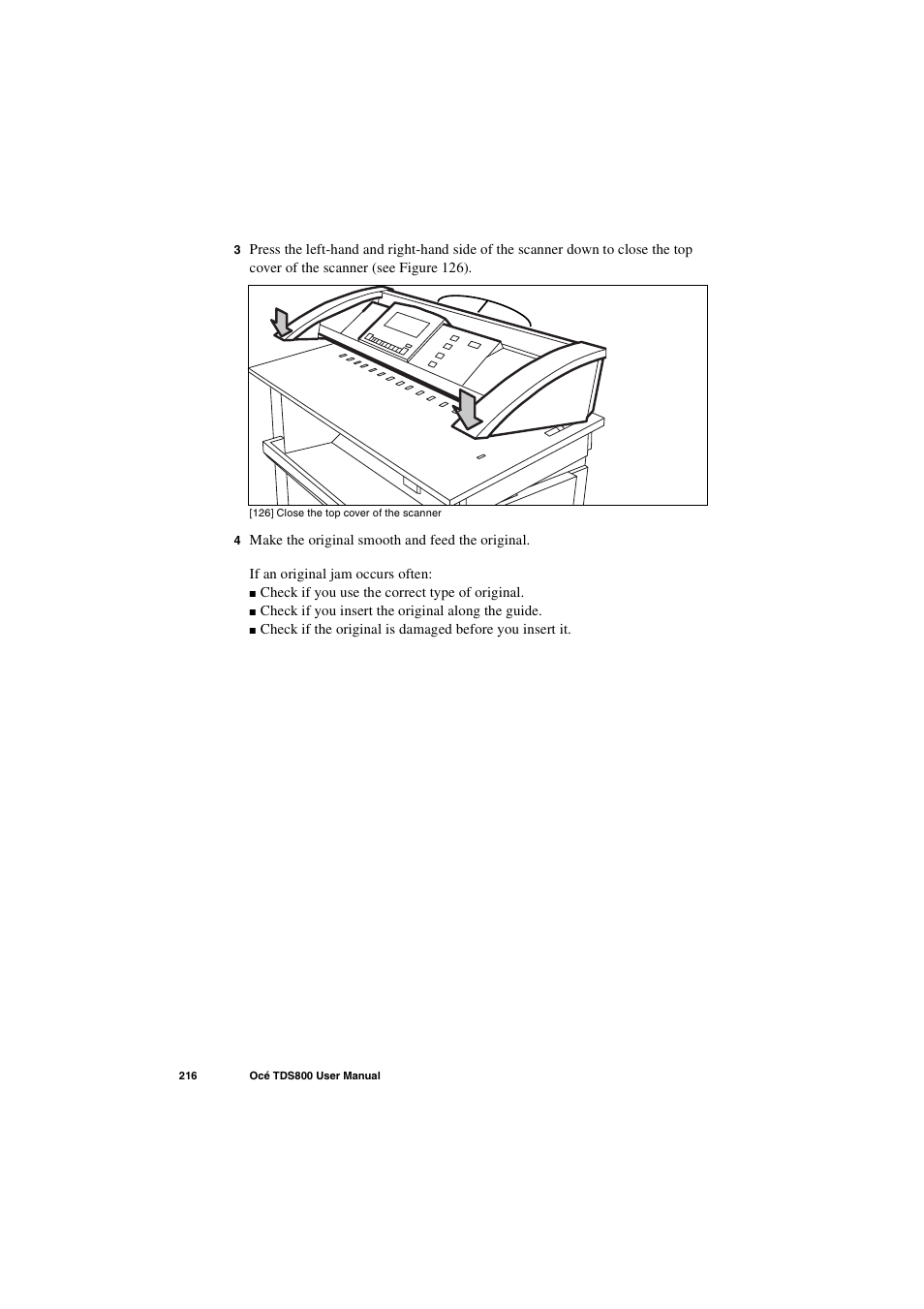 IBM Oce TDS800 User Manual | Page 216 / 281