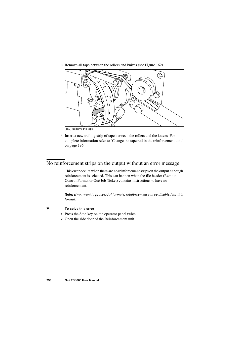 IBM Oce TDS800 User Manual | Page 238 / 281