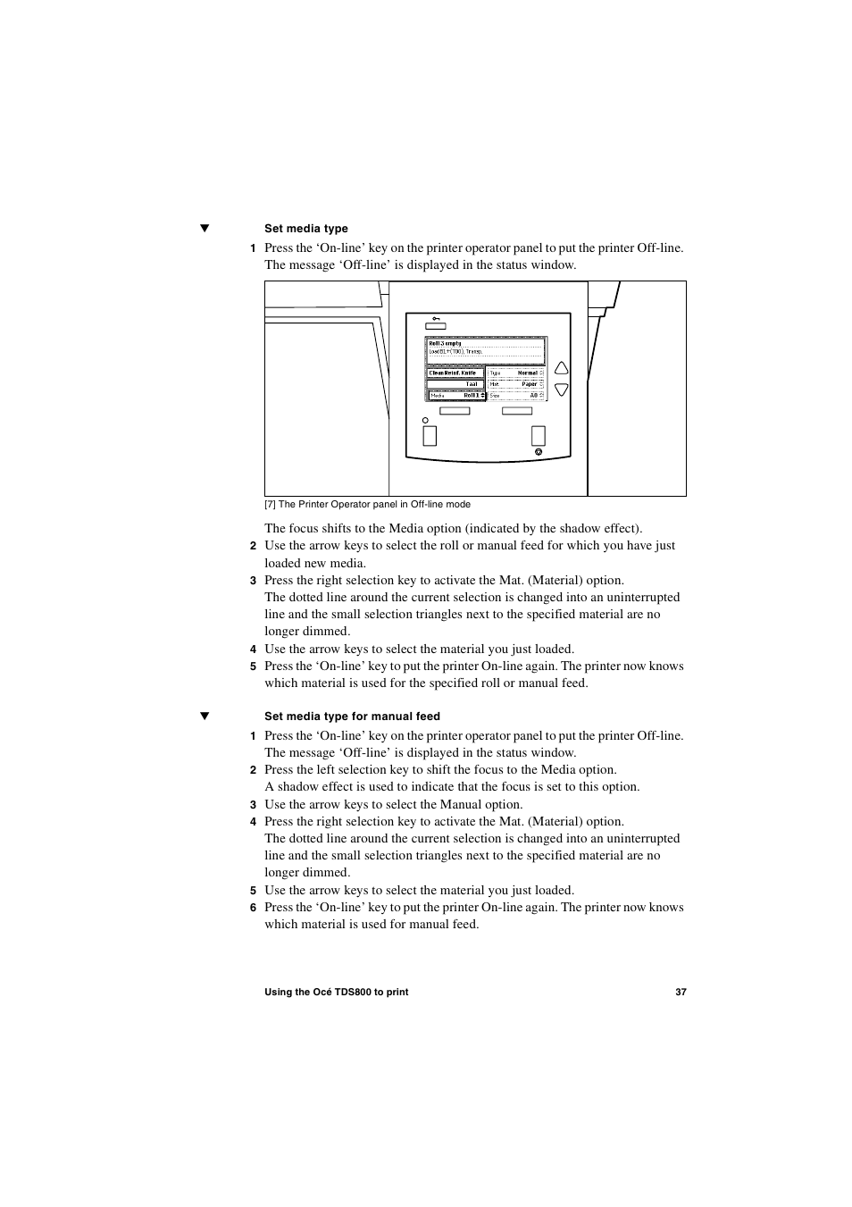 IBM Oce TDS800 User Manual | Page 37 / 281