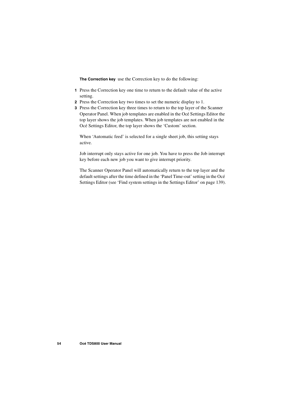 IBM Oce TDS800 User Manual | Page 54 / 281