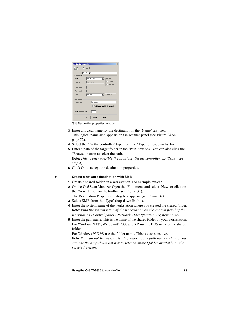 IBM Oce TDS800 User Manual | Page 83 / 281