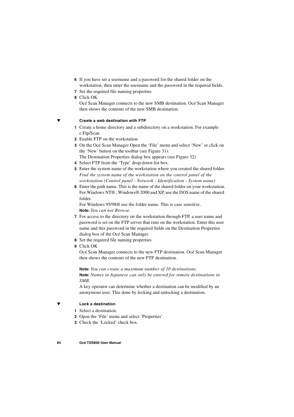 IBM Oce TDS800 User Manual | Page 84 / 281