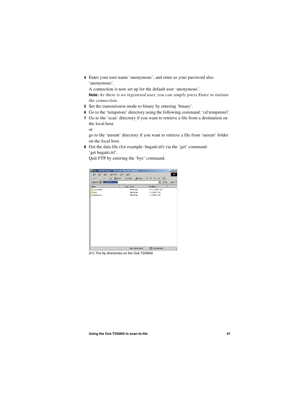 IBM Oce TDS800 User Manual | Page 91 / 281